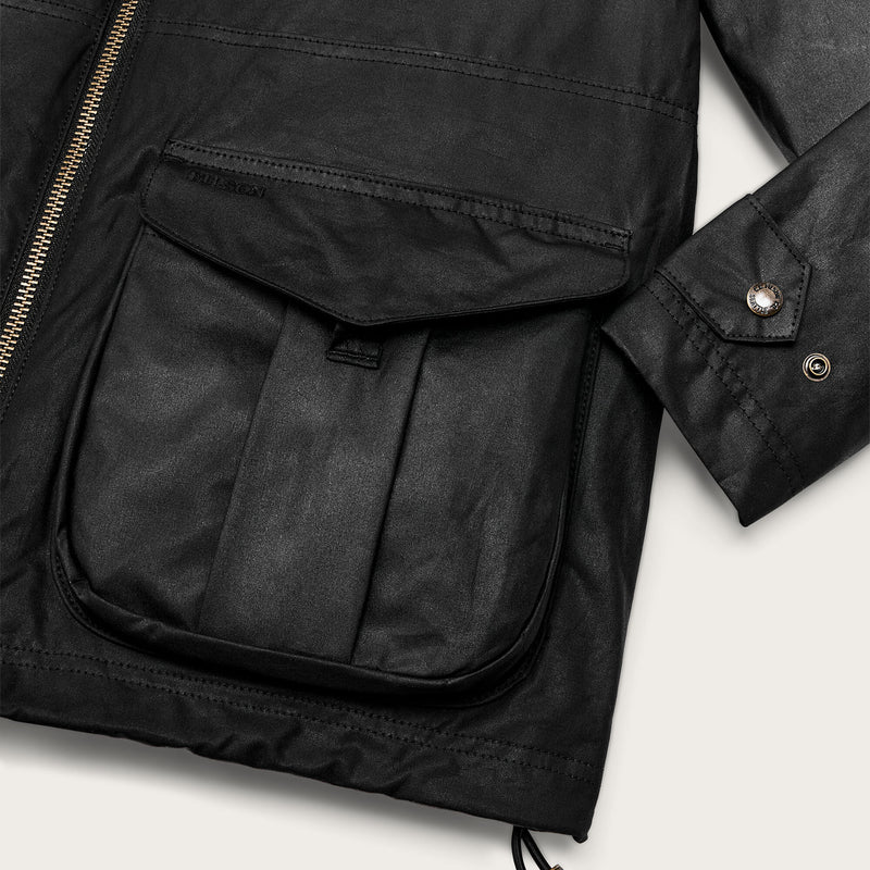 Imperméable femme en cover cloth par Filson | Black (Black)