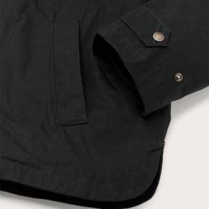 Women’s harbor front waxed jacket by Filson | Black (Black)