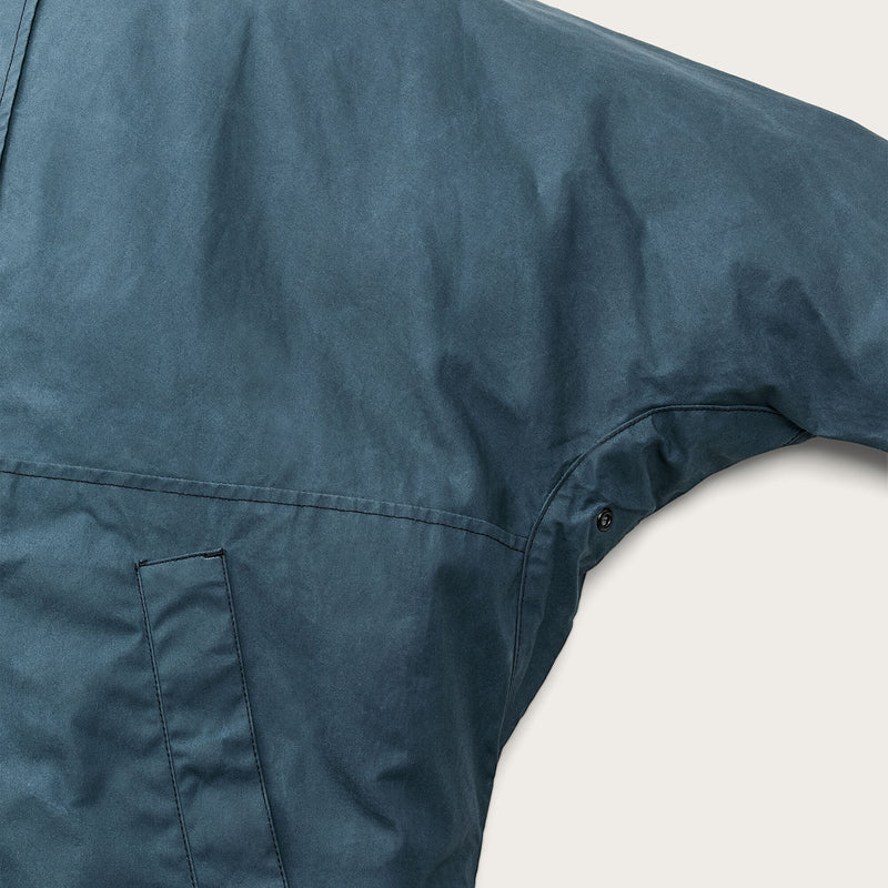 Women’s harbor front waxed jacket by Filson | Navy (Blue)