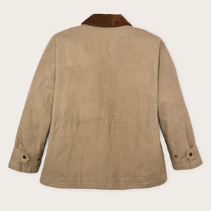 Giacca cerata harbor front da donna di Filson | Tan (Beige)