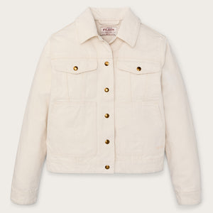 Women's canvas short cruiser par Filson | Natural seed (White)