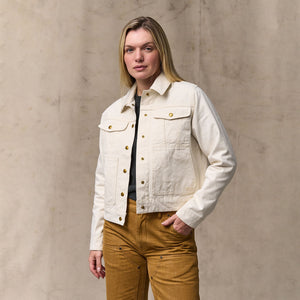 Women's canvas short cruiser par Filson | Natural seed (White)