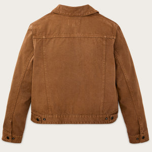 Women's canvas short cruiser von Filson | Harvest tan (Brown)