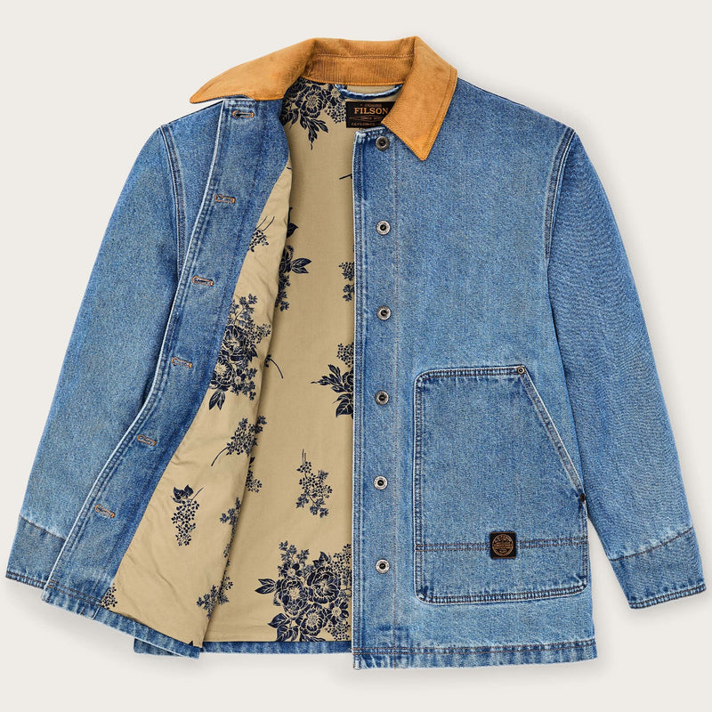 Women's 11-oz. denim barn coat von Filson | Light indigo (Blue)