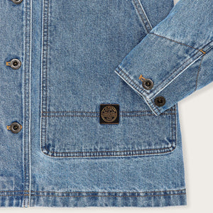 Women's 11-oz. denim barn coat von Filson | Light indigo (Blue)