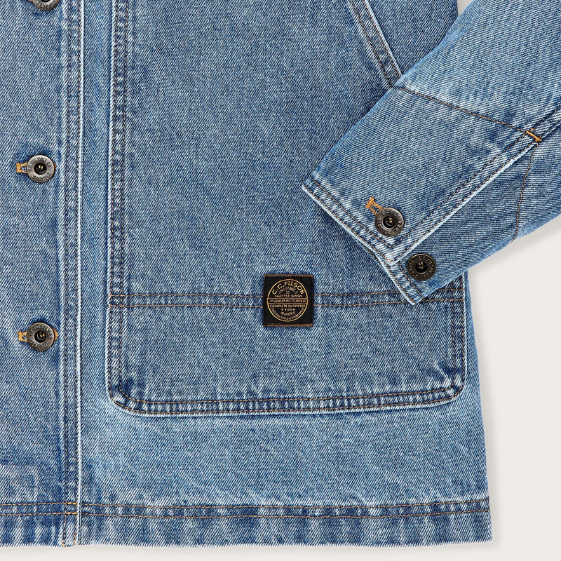Women's 11-oz. denim barn coat von Filson | Light indigo (Blue)