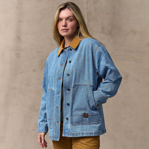Women's 11-oz. denim barn coat von Filson | Light indigo (Blue)