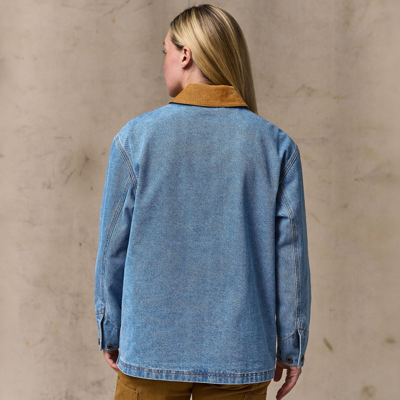 Women's 11-oz. denim barn coat von Filson | Light indigo (Blue)