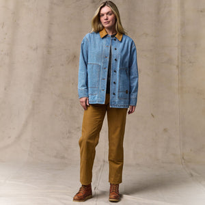 Women's 11-oz. denim barn coat von Filson | Light indigo (Blue)