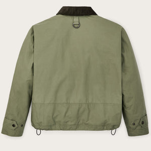 Women's dry wax short work jacket di Filson | Slate olive (Green)