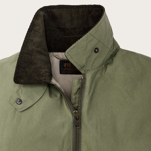 Women's dry wax short work jacket di Filson | Slate olive (Green)