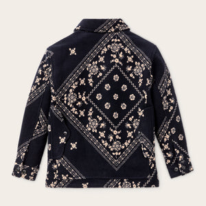 Women's jacquard wool cruiser jacket par Filson | Ink navy (Blue)