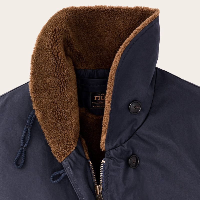 Women's harbor front trench coat von Filson | Blue (Blue)
