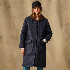 Women's harbor front trench coat von Filson | Blue (Blue)