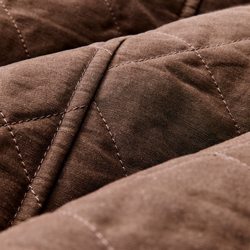 Women's quilted outfitter jacket par Filson | Dark brown (Brown)