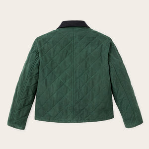 Women's quilted outfitter jacket par Filson | Deep forest (Green)