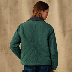 Women's quilted outfitter jacket par Filson | Deep forest (Green)