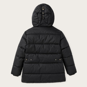 Women's heritage cotton down parka par Filson | Black (Black)