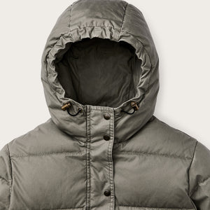 Women's heritage cotton down parka par Filson | Smokey olive (Green)