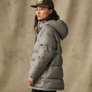 Women's heritage cotton down parka par Filson | Smokey olive (Green)