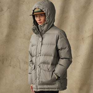 Women's heritage cotton down parka par Filson | Smokey olive (Green)