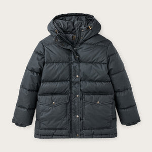 Women's heritage cotton down parka par Filson | Bluefin (Blue)