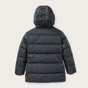 Women's heritage cotton down parka par Filson | Bluefin (Blue)
