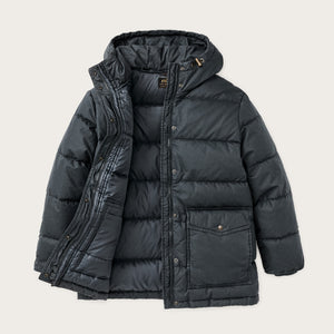 Women's heritage cotton down parka par Filson | Bluefin (Blue)