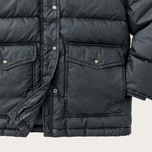 Women's heritage cotton down parka par Filson | Bluefin (Blue)
