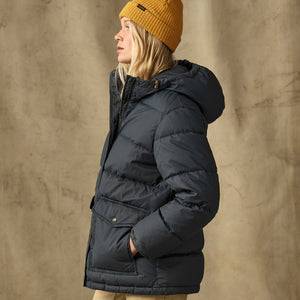 Women's heritage cotton down parka par Filson | Bluefin (Blue)