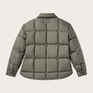 Women's heritage cotton down jacket par Filson | Smokey olive (Green)