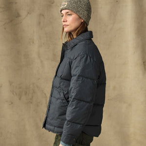 Women's heritage cotton down jacket par Filson | Bluefin (Blue)