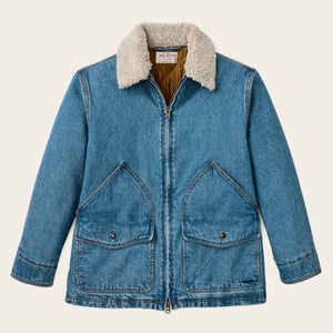 Women's insulated denim outfitter coat von Filson | Vintage indigo (Blue)