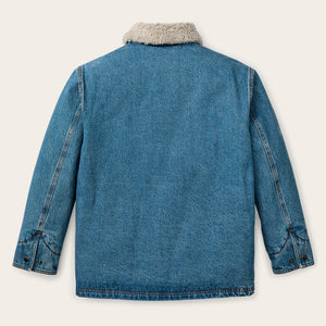 Women's insulated denim outfitter coat von Filson | Vintage indigo (Blue)