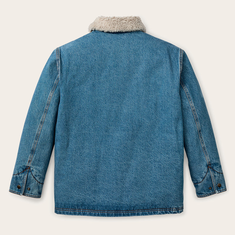 Women's insulated denim outfitter coat von Filson | Vintage indigo (Blue)
