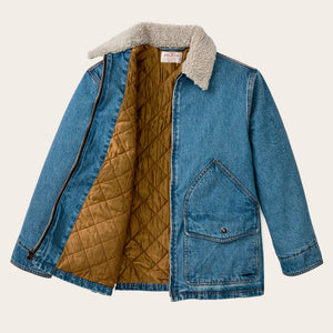 Women's insulated denim outfitter coat von Filson | Vintage indigo (Blue)
