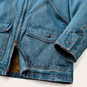Women's insulated denim outfitter coat von Filson | Vintage indigo (Blue)