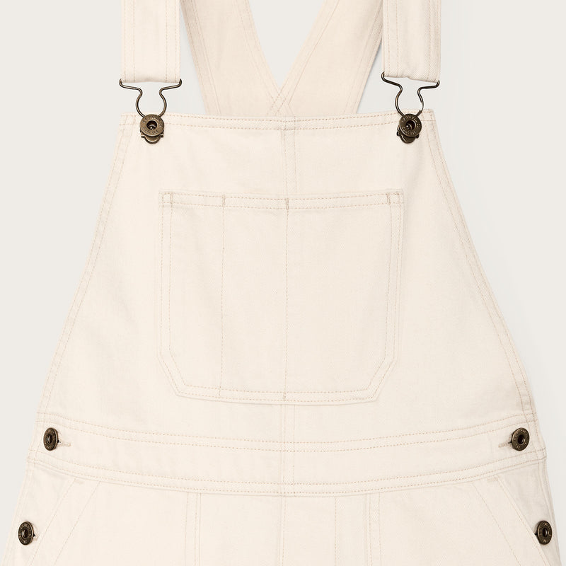 Women's denim overalls di Filson | Natural seed (White)