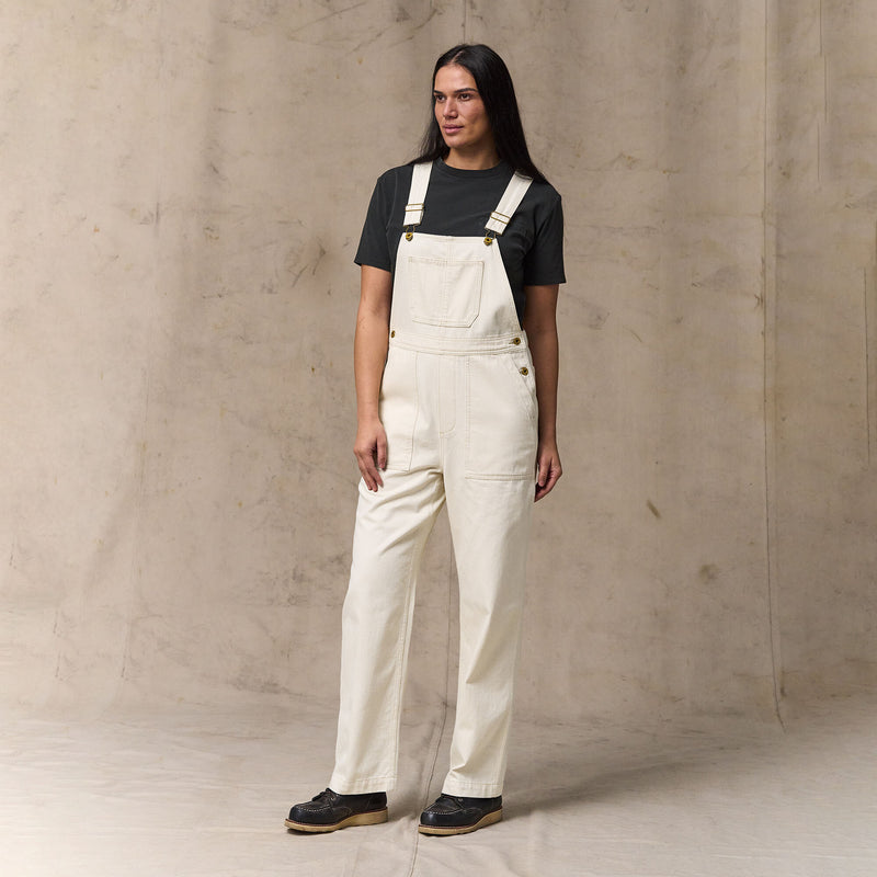 Women's denim overalls di Filson | Natural seed (White)