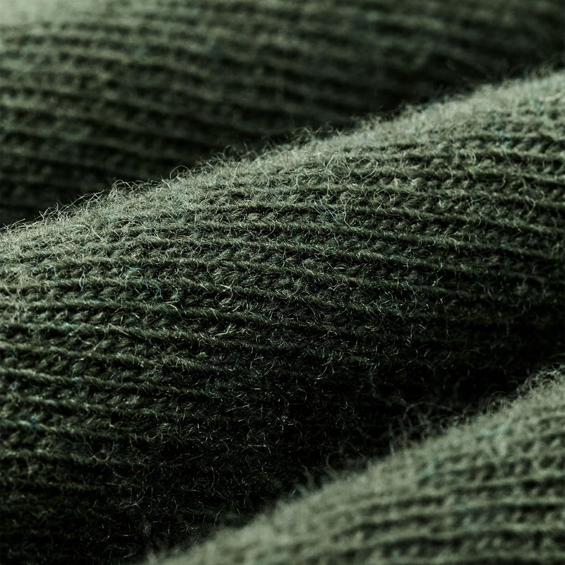 Women’s graphic wool sweater by Filson | Olive (Green)