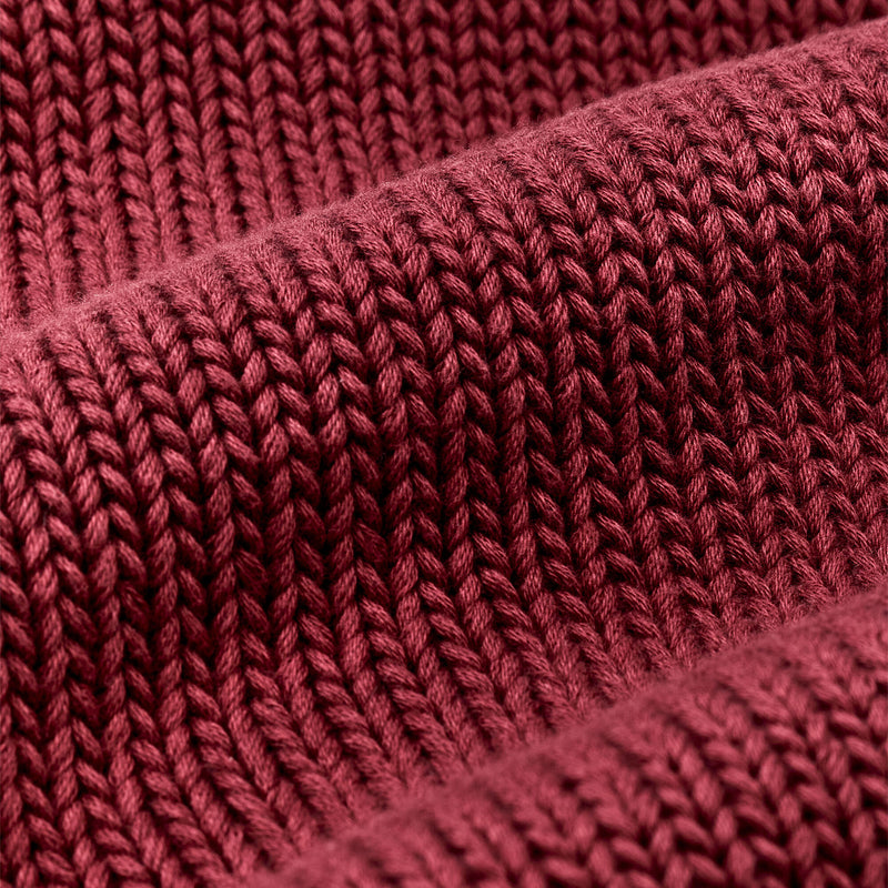Cardigan rustic in cotone da donna di Filson | Burgundy