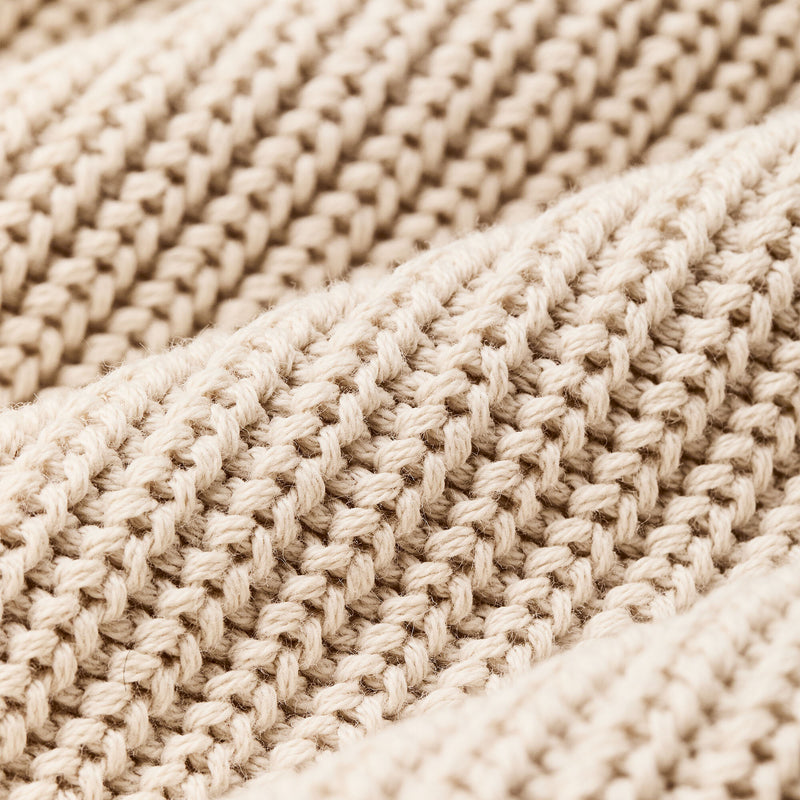 Women's cotton shawl neck cardigan by Filson | Natural (White)