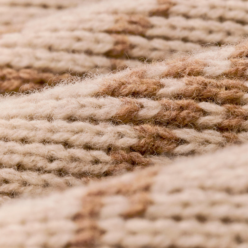 Women's wildlife wool sweater par Filson | Cream / brown (Beige)