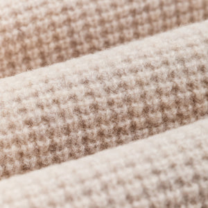Women's waffle knit merino sweater by Filson | Oyster heather (Beige)