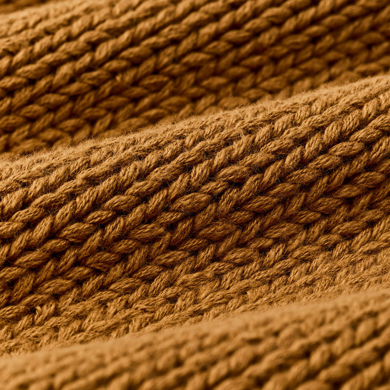 Women's cotton crewneck sweater par Filson | Golden brown (Beige)