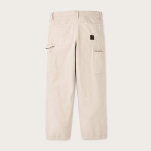 Women's field work pants by Filson | Feather grey (Beige)