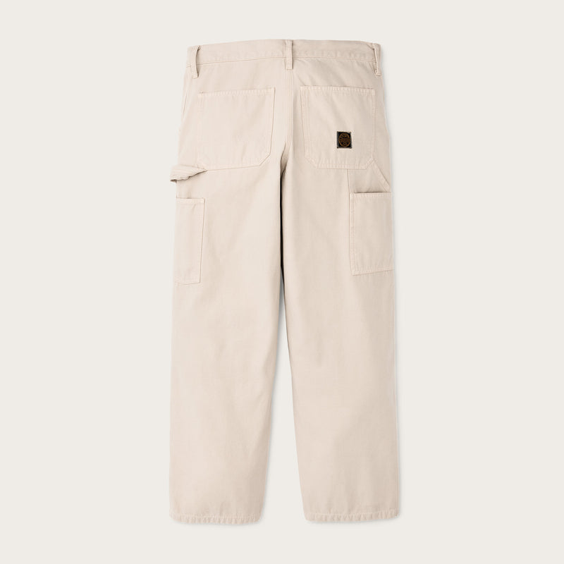 Women's field work pants by Filson | Feather grey (Beige)