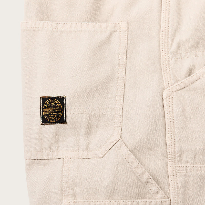 Women's field work pants by Filson | Feather grey (Beige)