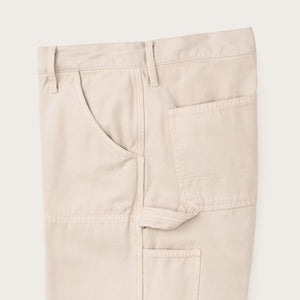 Women's field work pants by Filson | Feather grey (Beige)