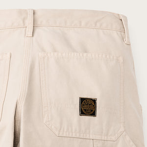 Women's field work pants by Filson | Feather grey (Beige)